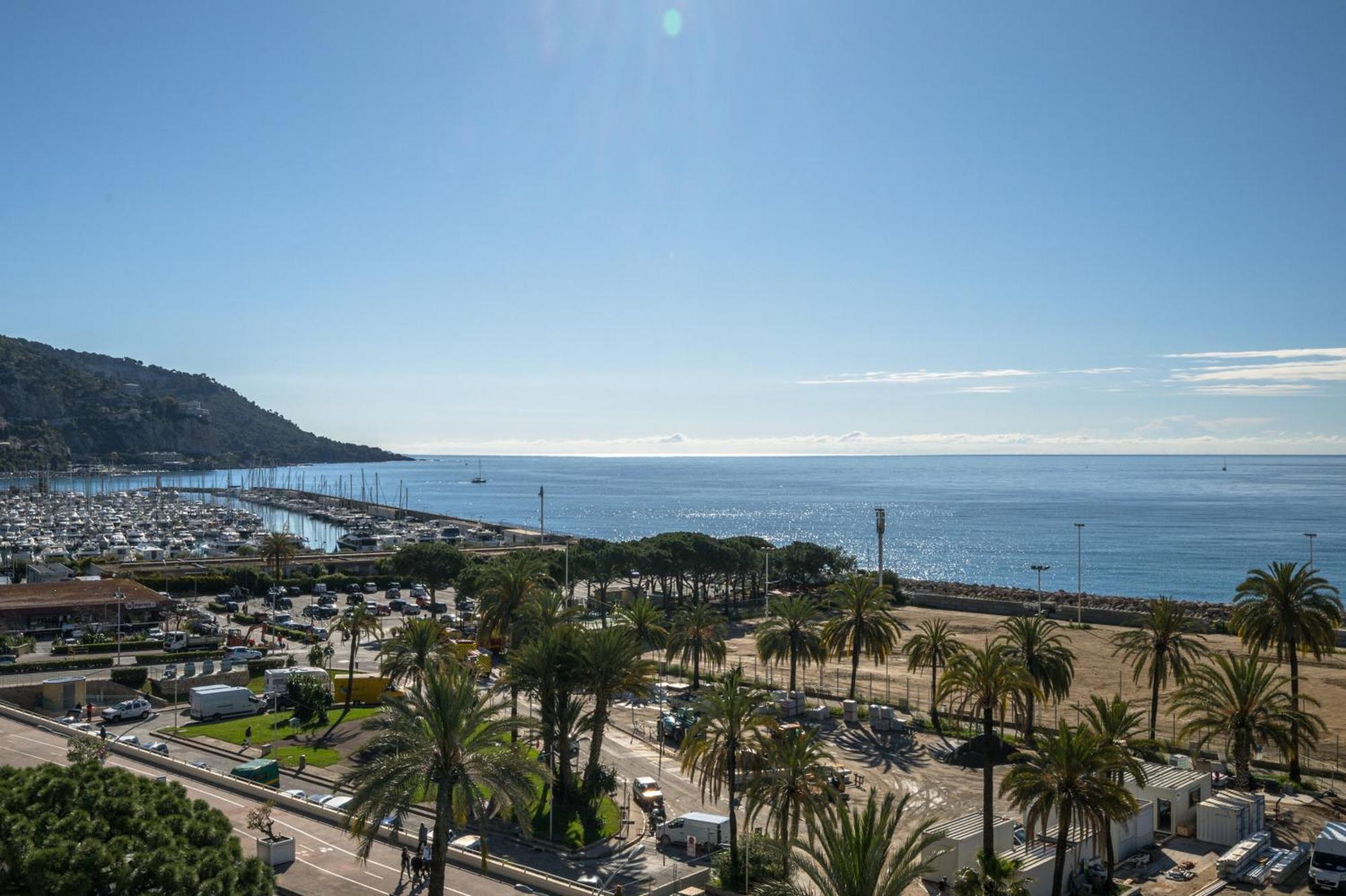 Le Rocamare - Piscine Toit Terrasse - Parking Prive - Terrasse Menton Exterior foto